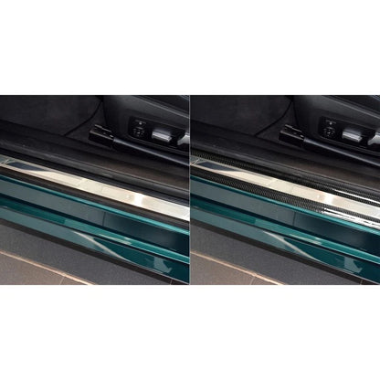 100% Dry Carbon Fiber Door Sill Trim Strip for BMW 4 Series G22 G23 G26 21-23