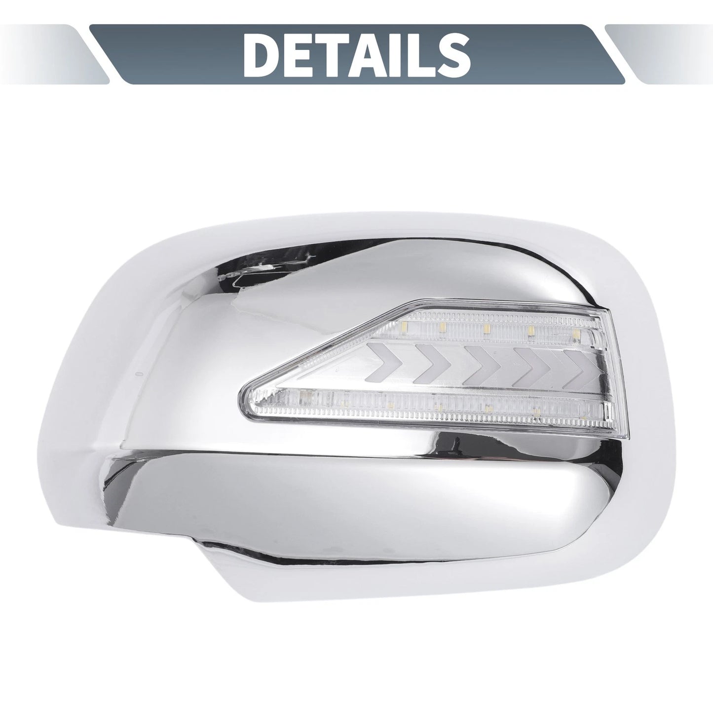 Rearview Mirror Cover Overlay Chrome for Lexus RX330 RX350 (2003)