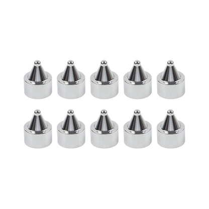 10 x Head Bolt Cover Spike Caps for Harley Road King, Dyna