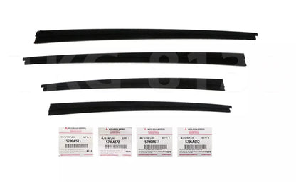 4 x Inner Weatherstrip Door Belts for Mitsubishi Pajero Sport (2016-2022)