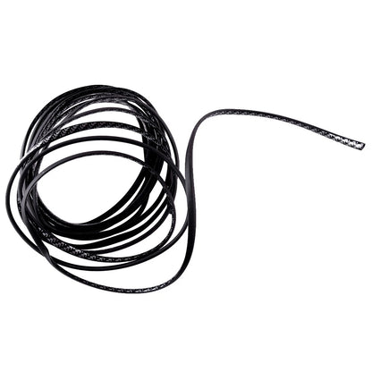 5M Carbon Fiber Style Car Door Edge Guard Trim Strip Anti Scratch Seal