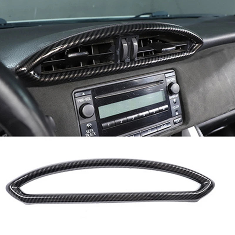 10 x Carbon Fiber Interior Trim Cover Set for Toyota GT86/FR-S/BRZ (2012–2021)