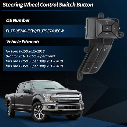 Steering Wheel Volume Control Switch for Ford F-150 (2015-2018)