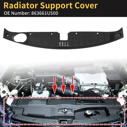 Radiator Support Cover for Kia Sorento (2015-2020) - ABS Black