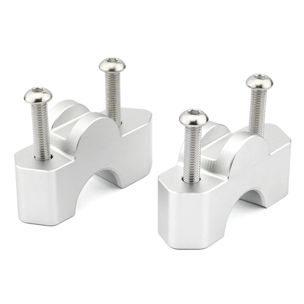 Handlebar Riser Clamp for BMW R 1300 GS (2023-2024) Silver