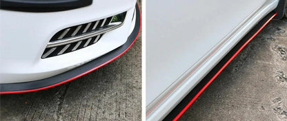 2.5M Front Bumper Lip Splitter Spoiler for Red Cars