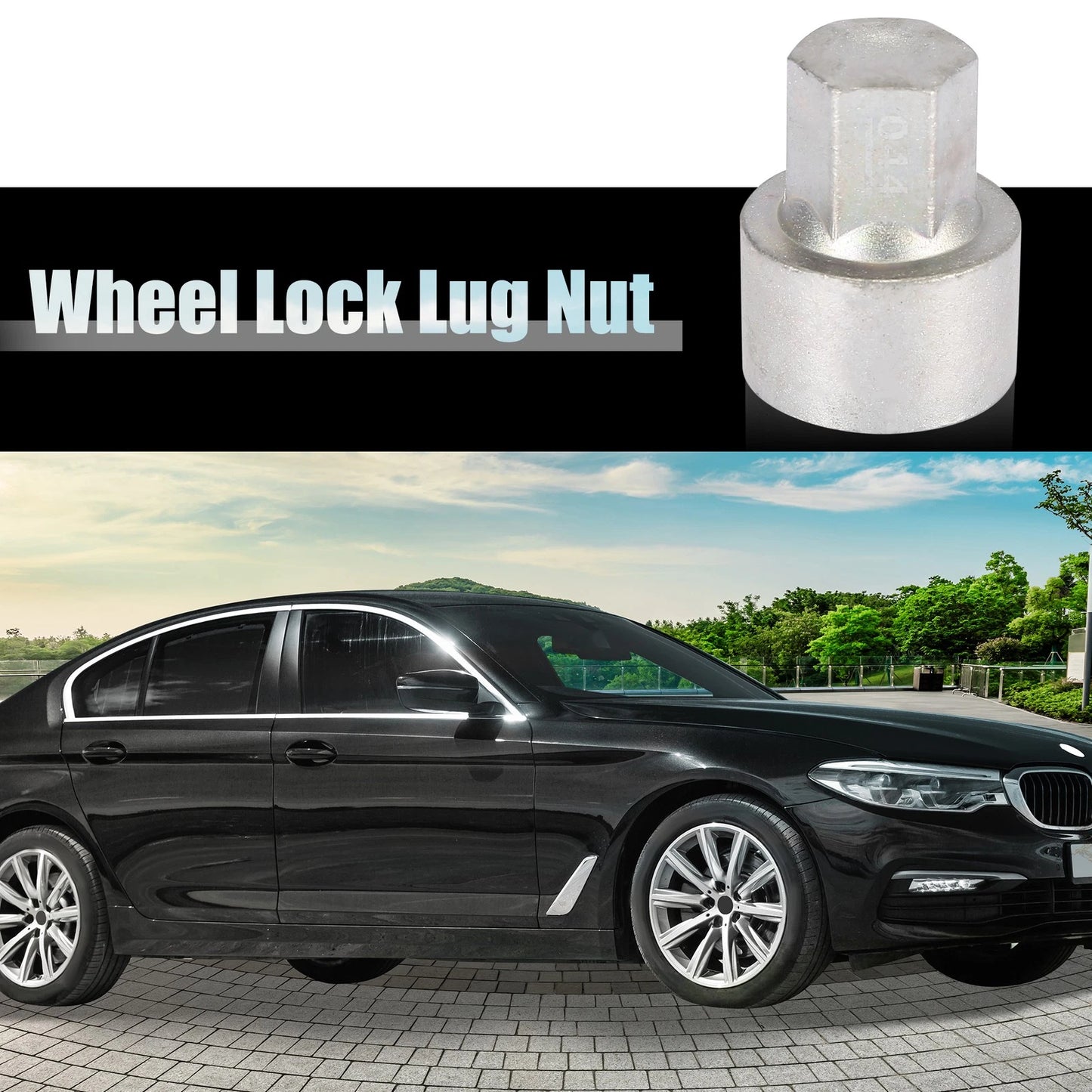 Wheel Lock Lug Nut Anti Theft Key for BMW 3 5 7 Series