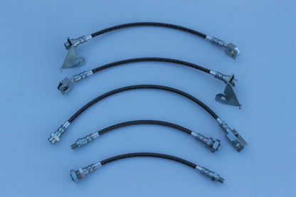 Braided Brake Hose Set (5) for Ford Falcon XB XC XD (1973-1980)