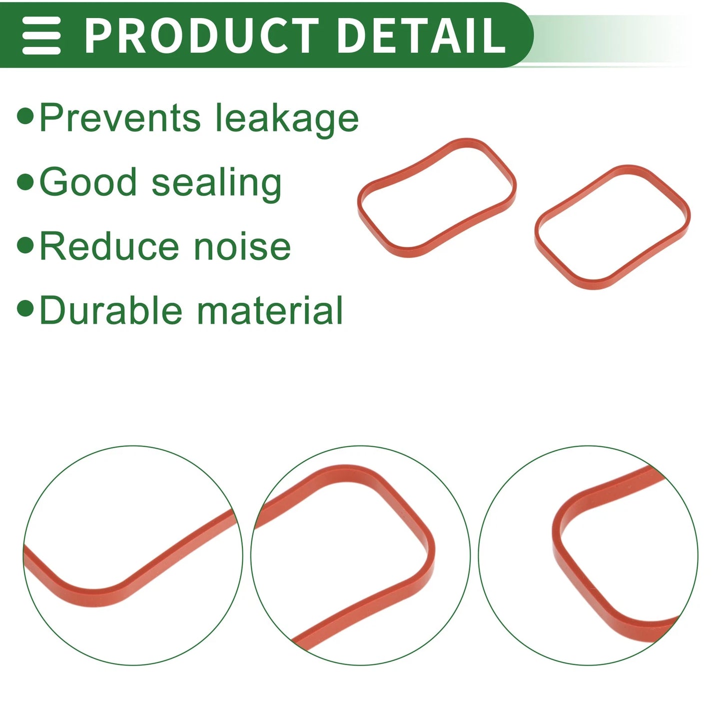 Engine Intake Manifold Gasket for Ford Mondeo (2010-2015) - 4 Pcs