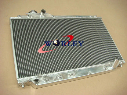 Aluminum Radiator & Fans for Toyota Supra JZA80 Turbo (1993-1998)