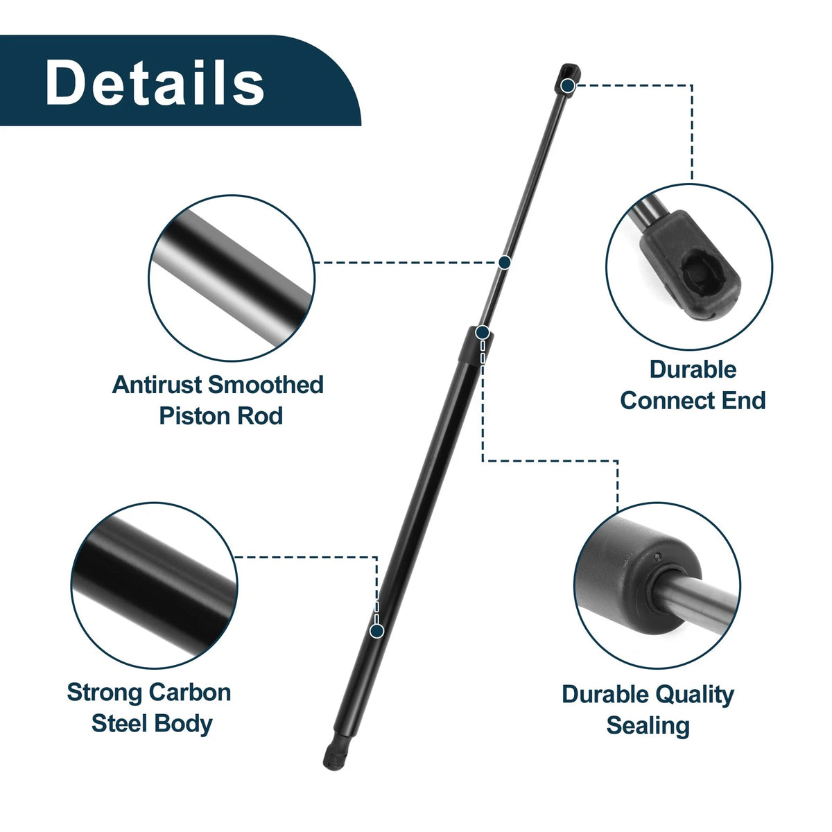 Rear Hatch Lift Supports for Toyota Highlander (2001-2023)