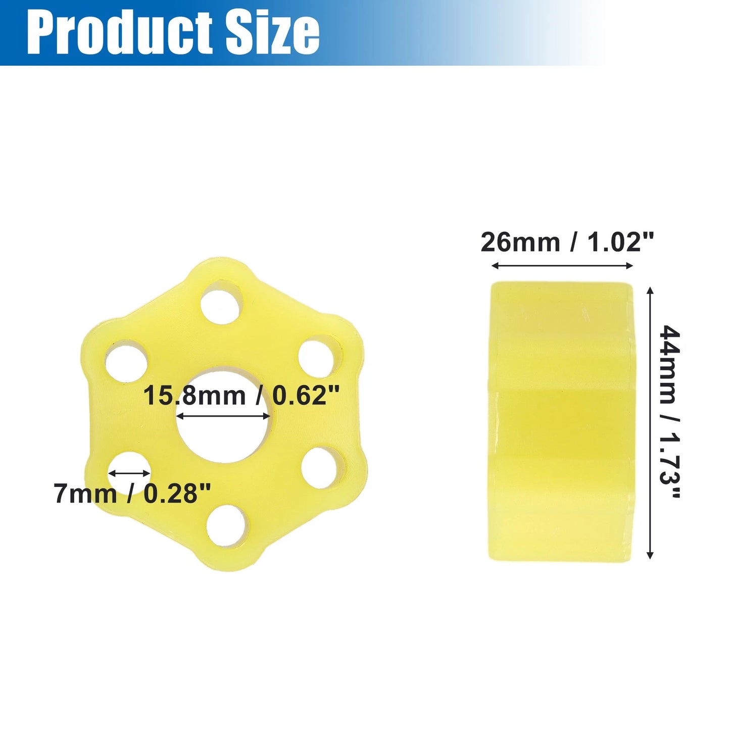 Solid Supercharger Coupler for Land Rover Discovery (2014-2020)
