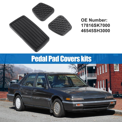 Car Pedal Pad Covers Set for Honda Civic (1990-2000)