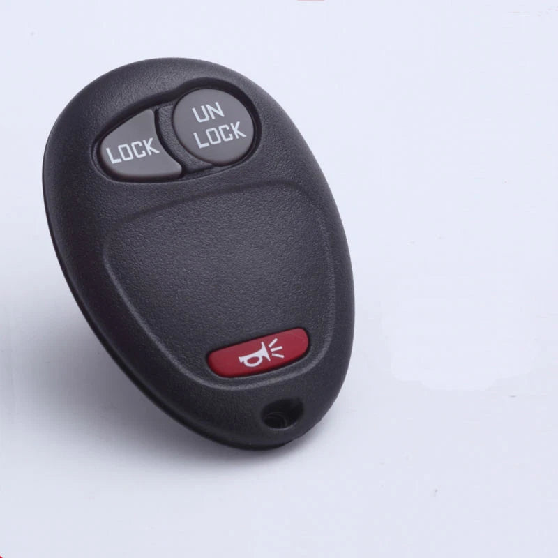 2Pcs Car Key Shell Case 2+1 Panic Remote Cover Fit for Hummer H3 GMC