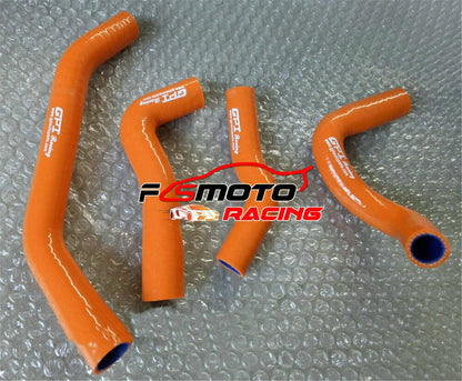 Silicone Radiator Hose for KTM 390 LC4 / RC 390 (2015-2016) Orange