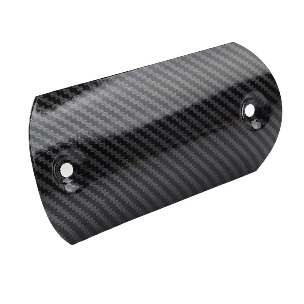 Exhaust Middle Pipe Heat Shield Cover for Motorcycle Muffler Protector Carbon