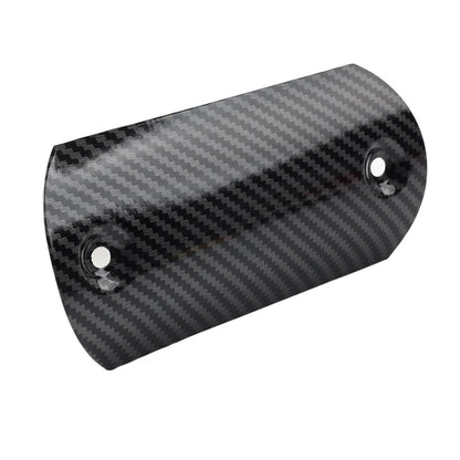 Exhaust Middle Pipe Heat Shield Cover for Motorcycle Muffler Protector Carbon