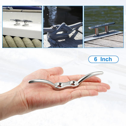 Cleat Hook / 6 Inch / Flagpole Cleat Hook for Marine Boat Ship