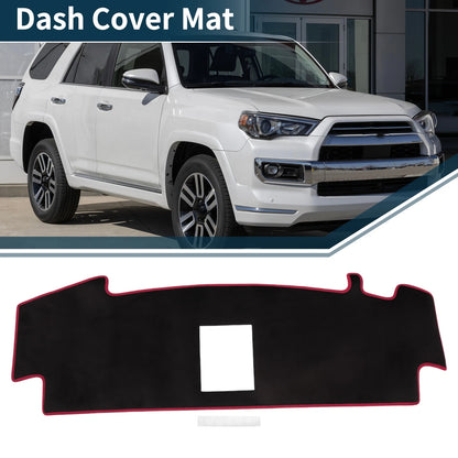 Dashboard Cover Mat for Nissan Sakura Sun Protector Pad Black Red (2023)