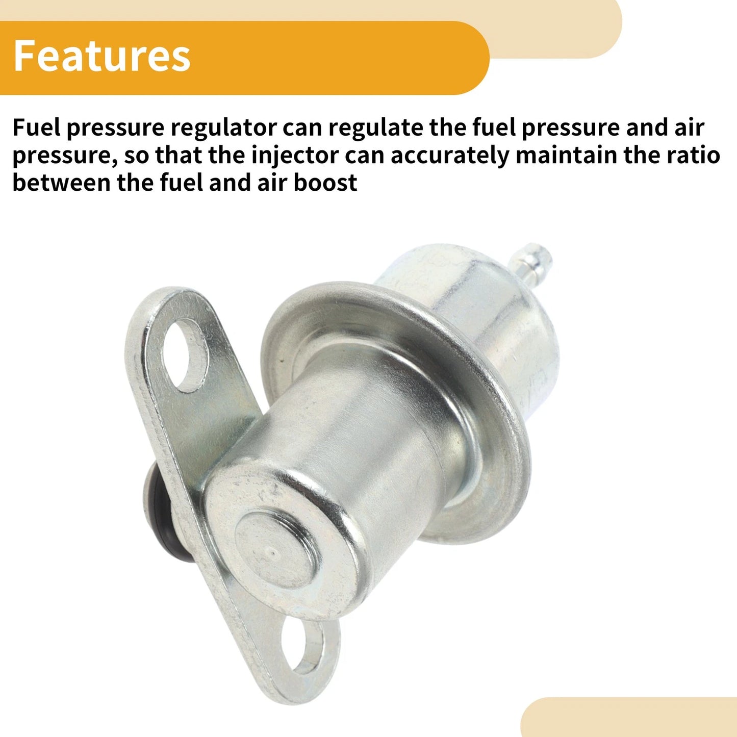 Fuel Pressure Regulator for Ford Escape 2003-2004 20-70 Psi Metal