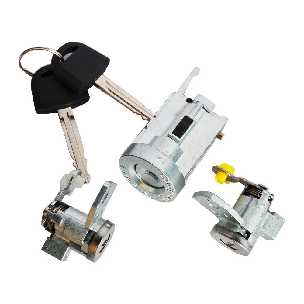 2 x Ignition Switch FL & FR Door Lock Cylinders for Chevy Colorado/Canyon (2004–2012)