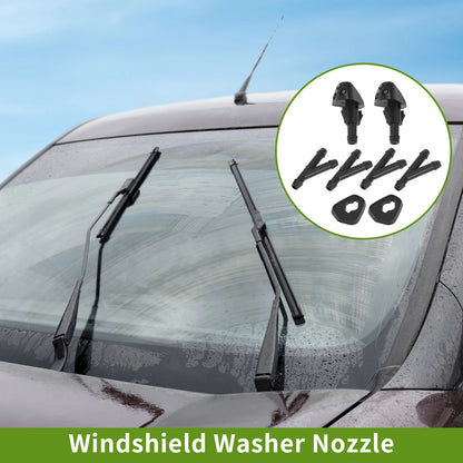 Windshield Washer Nozzle & Hose Connector for Suzuki