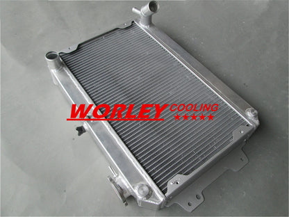 Aluminum Radiator, Shroud & Fan for Mazda RX7 Series 1-3 (79-85)