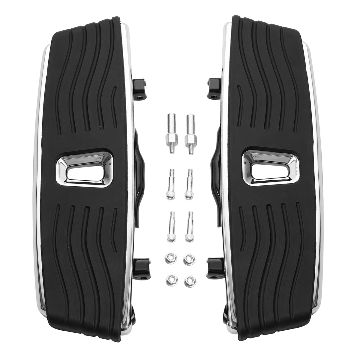Chrome Rider Driver Floorboards for Harley CVO Street Glide (2023-2025)