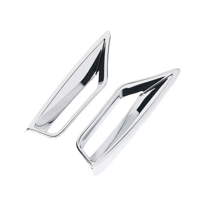 Chrome Fog Light Lamp Covers for Lexus RX350 RX350L RX450H (2020-2022)