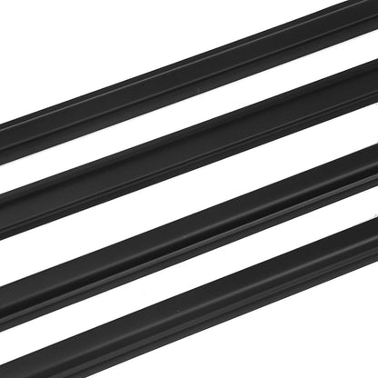 Window Belt Weatherstrips for Mazda 3 BK Sedan (2004-2009) 4 x Black