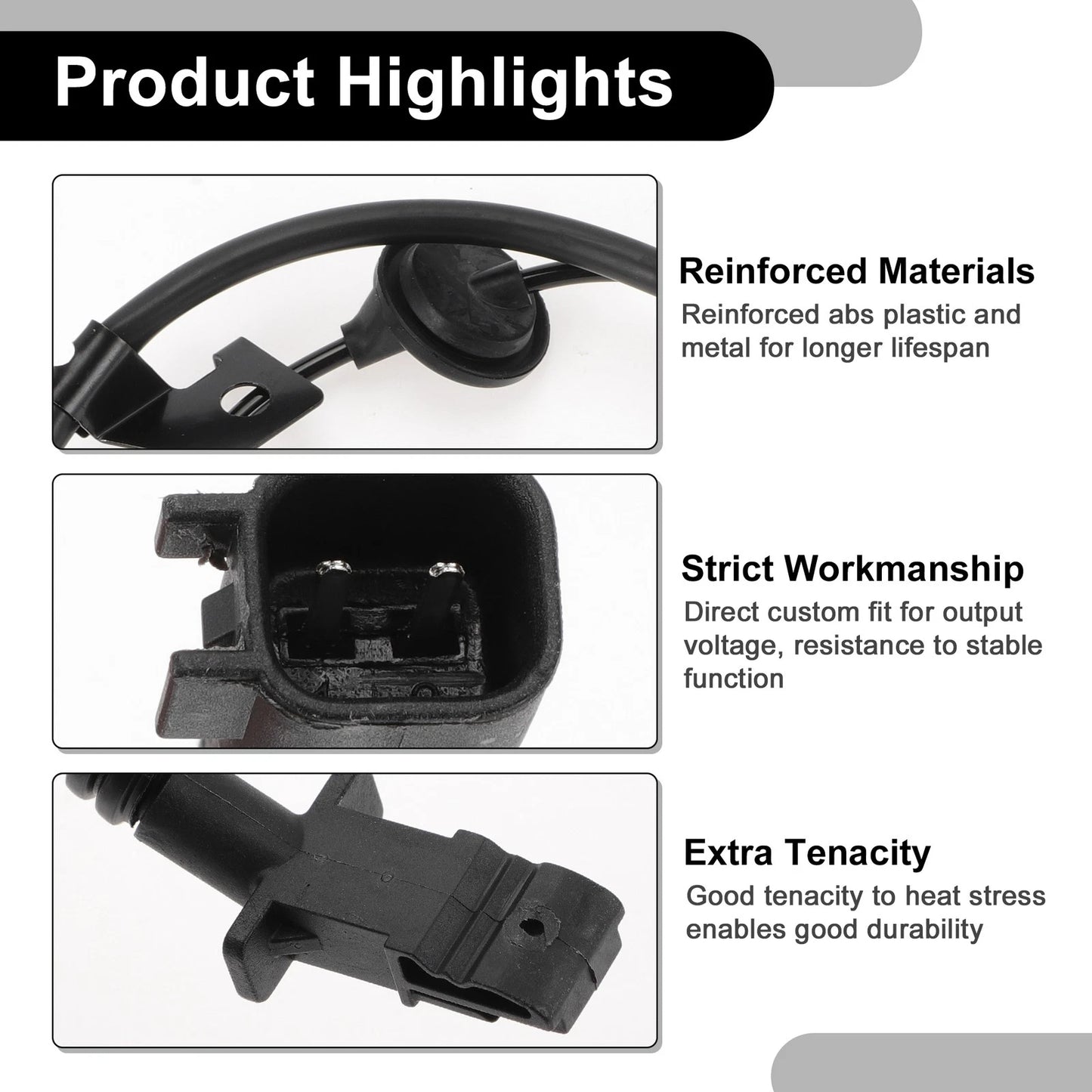 ABS Wheel Speed Sensor Kit for Dodge Caliber (2007-2008)