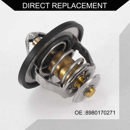 Engine Coolant Thermostat for Isuzu D-Max 2007-2012 Silver Tone