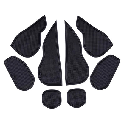 Door Slot Mats Cup Holder Non-slip Pad for Toyota Crown (2023)