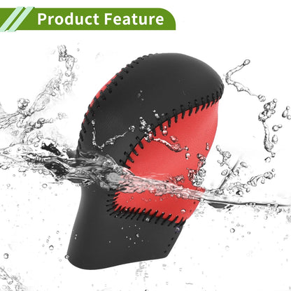 Gear Shift Knob Cover for Honda Civic 2022-2024 Red Black Faux Leather