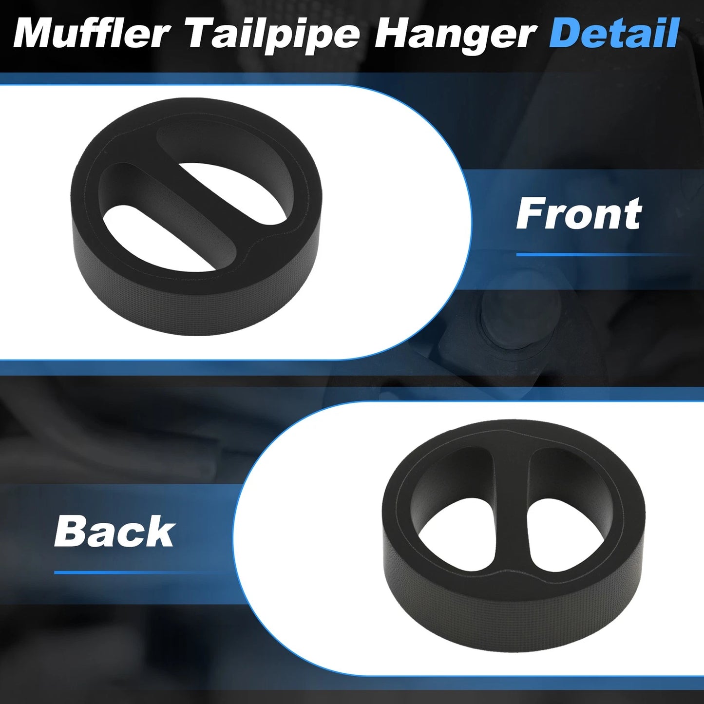 4 Pcs Exhaust Pipe Mount Hanger for BMW 3 5 6 7 Series (2006-2013)