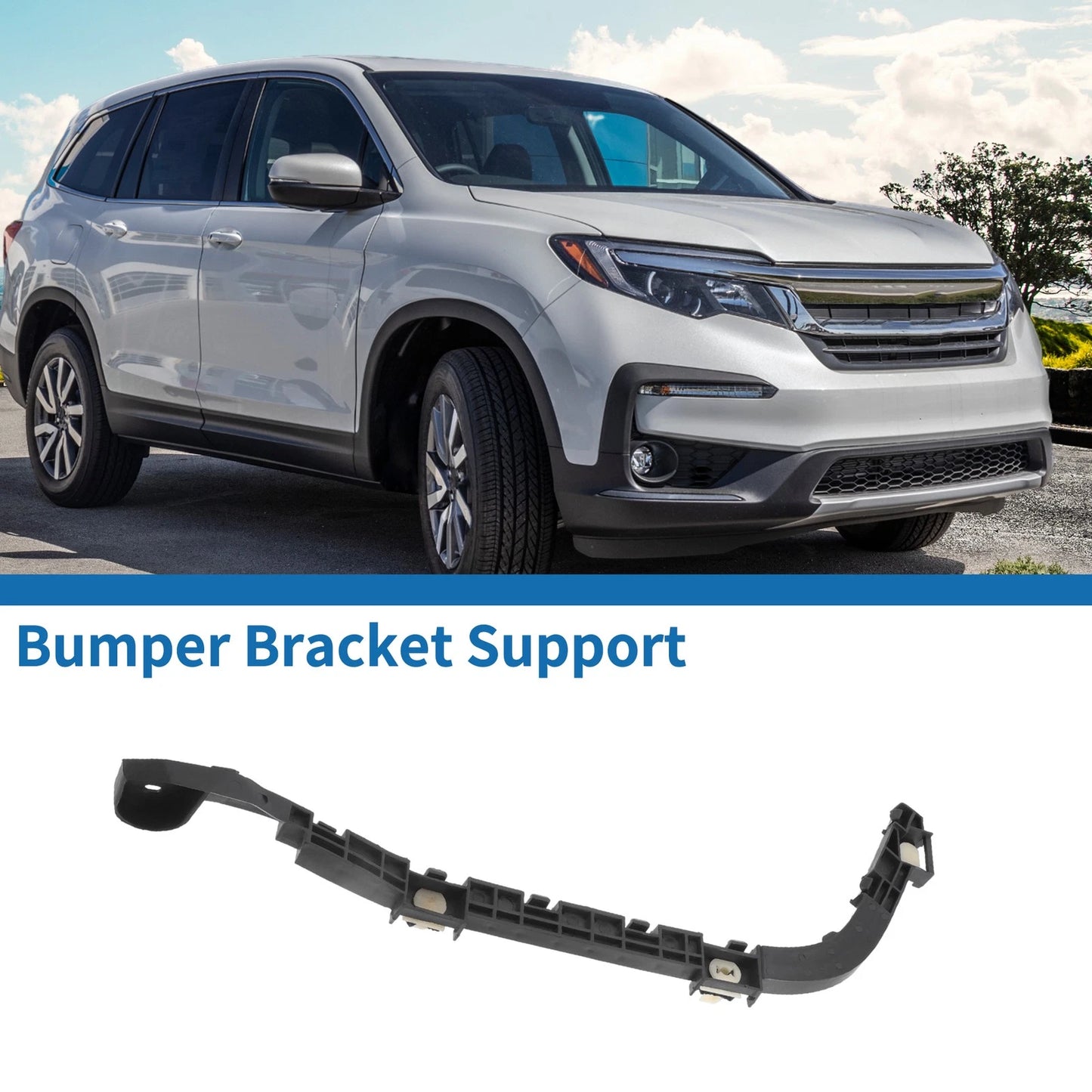 Left Rear Bumper Retainer Bracket for Honda CR-V (2015-2016)
