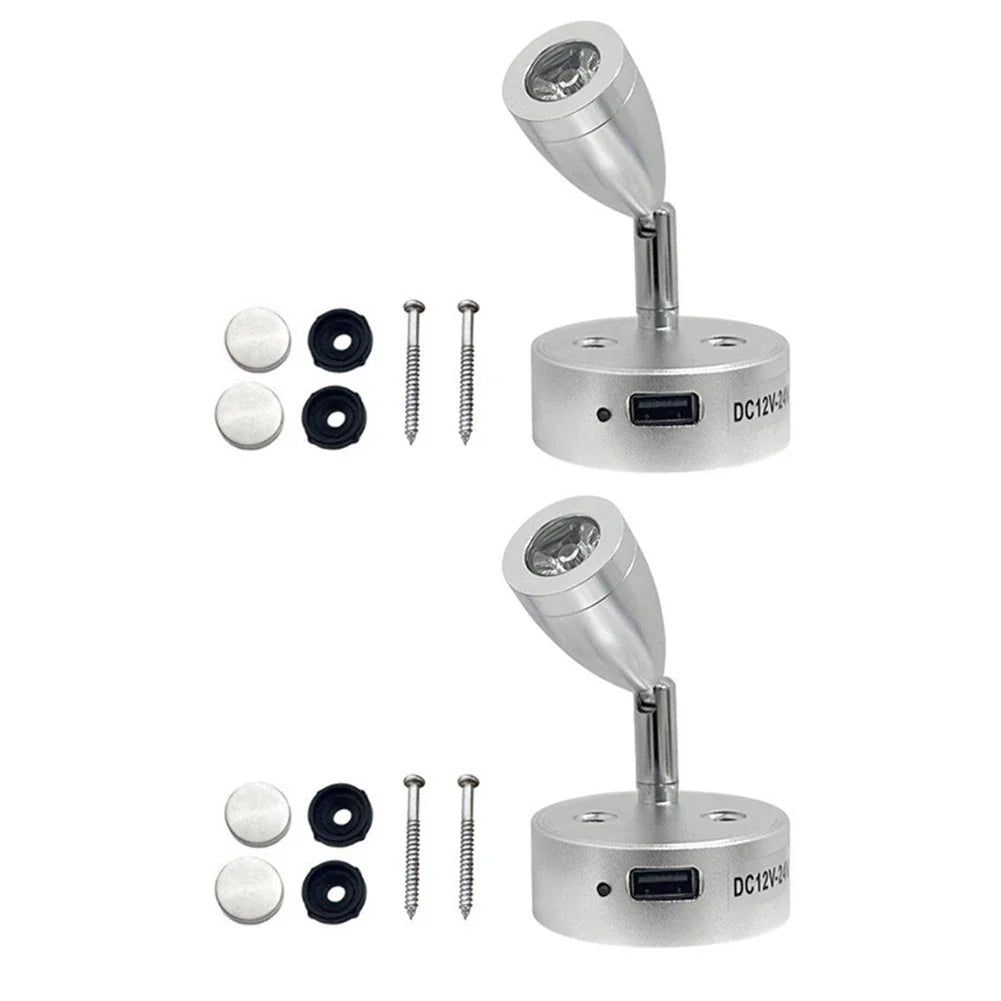 12V Flexible Adjustment Lamp for Boats/Campervans - Lighting Solutions