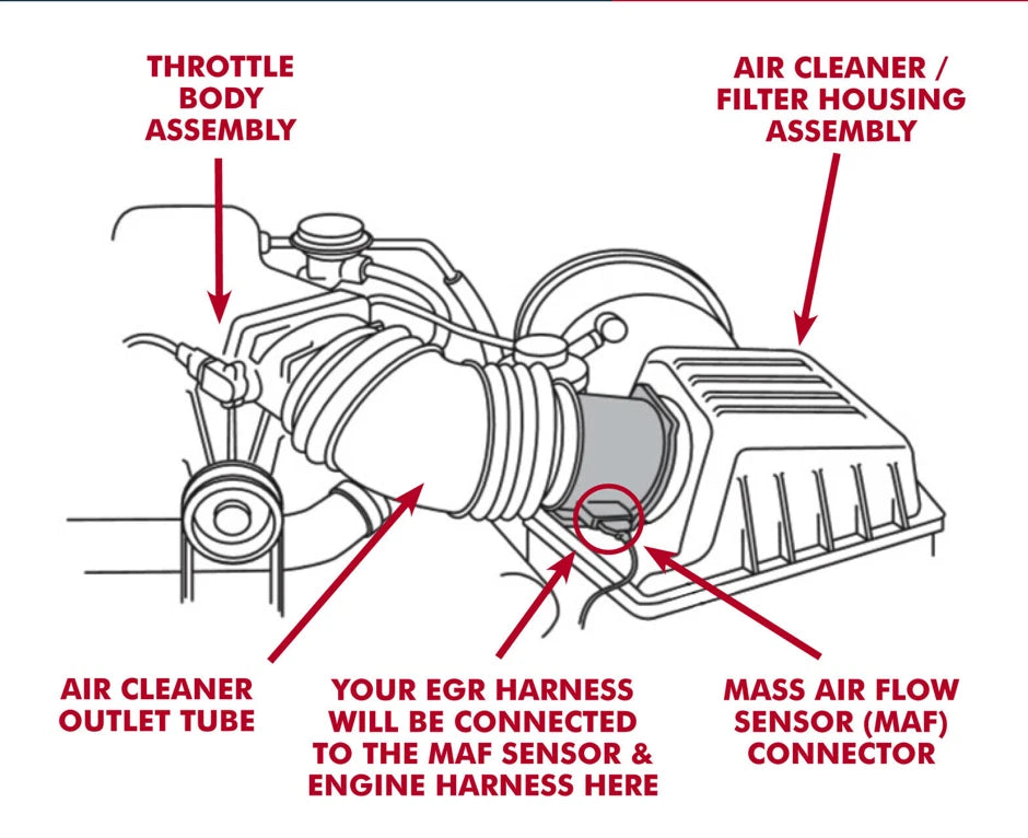 Mass Air Flow Sensor Bypass Cable for Mitsubishi Triton MQ MR (2015-2023)