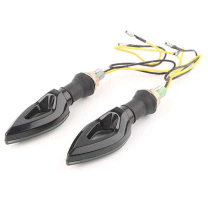 12V LED Amber Turn Signal Indicator Blinker Light for Universal Fit