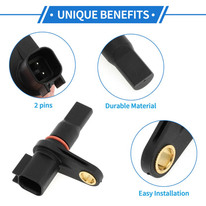 Crankshaft Position Sensor for Ford C-MAX 2014-2016 (1 x Black)