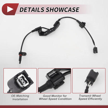 ABS Wheel Speed Sensor for Honda Odyssey Rear Left (2005-2010)