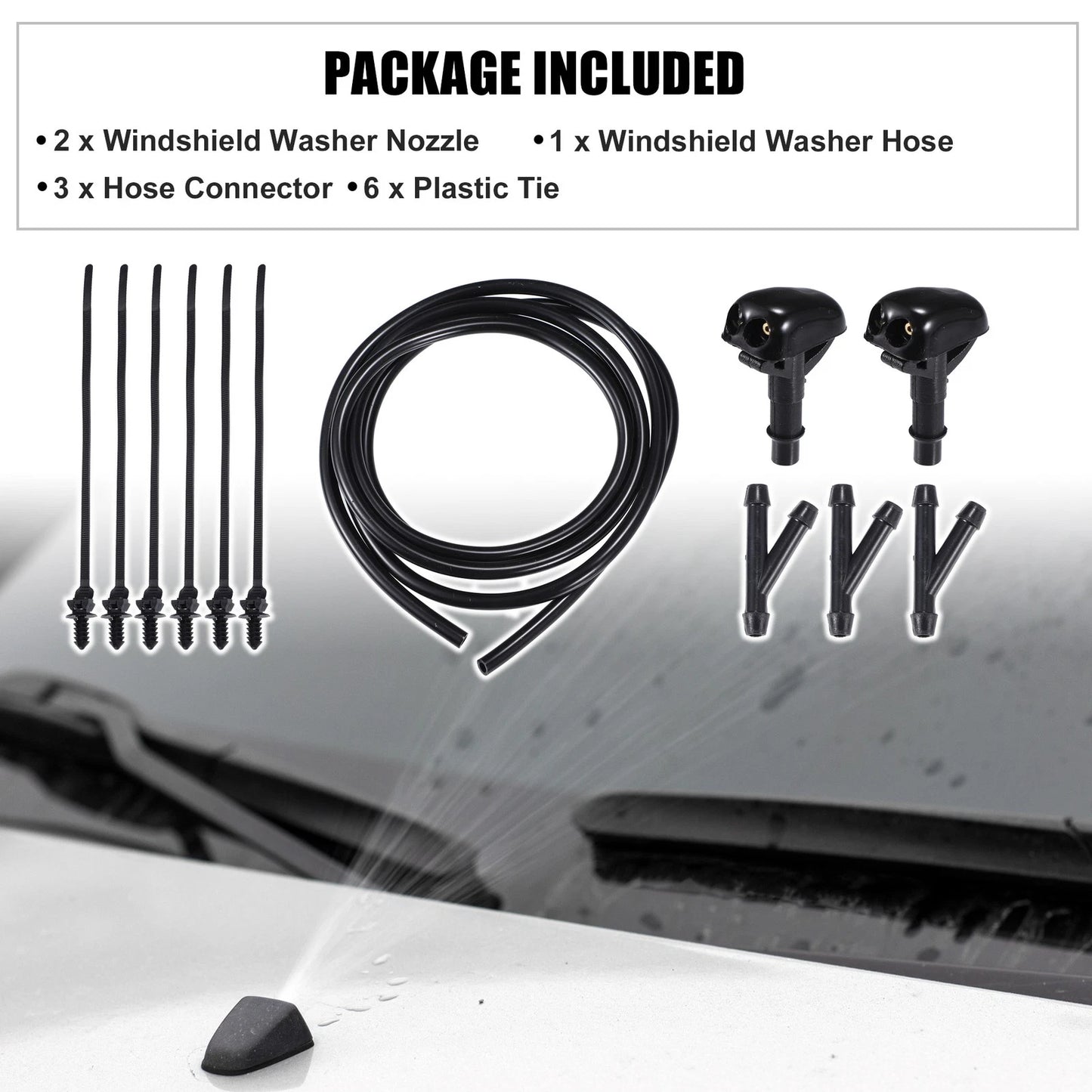 Windshield Washer Nozzle for Mitsubishi Montero (2001-2006)