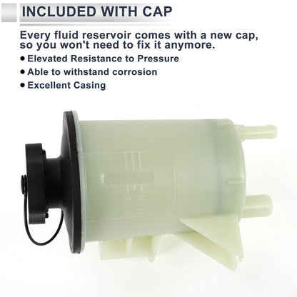 Power Steering Reservoir for Ford F Series 150 (1996-2004) 1 x Beige