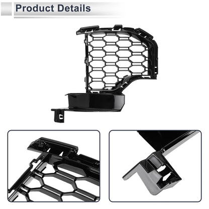 Front Left Fog Light Grill for BMW X5 2019-2022 (1 x Black)