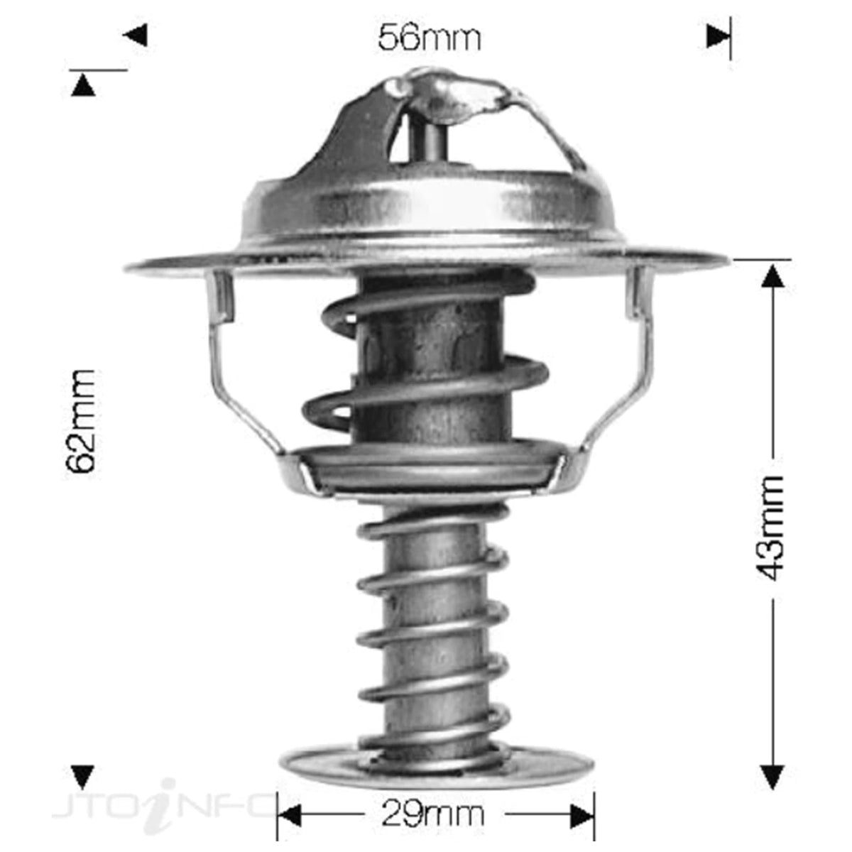 Dayco Thermostat for Toyota Camry V6 3.0L 1997-2006
