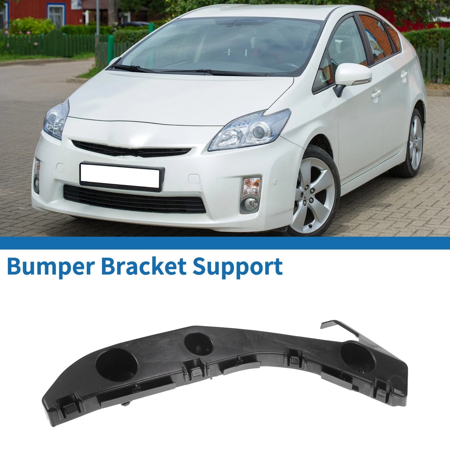 Left Front Bumper Retainer Bracket for Toyota Prius (2004-2009)
