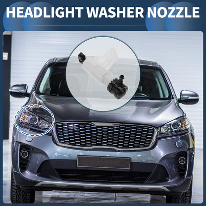 Front Passenger Side Headlight Washer Nozzle for Hyundai Sonata (2011-2014)