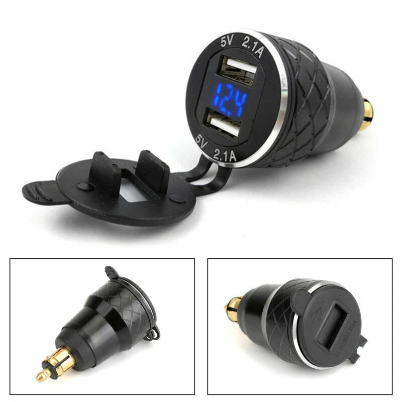 Dual USB Charger Socket for BMW F800GS/F650GS/R1200GS (2008-2018)