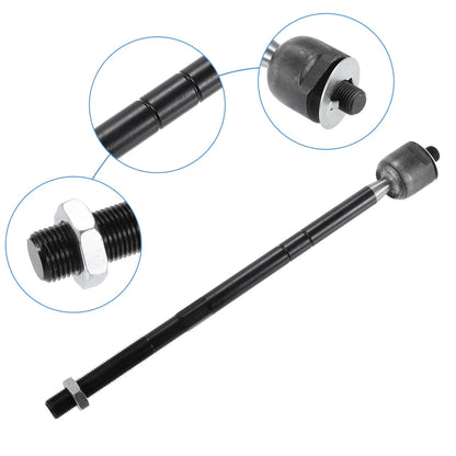 6 x Front Inner Outer Tie Rods with Boots for Ford Escape (2005-2009)