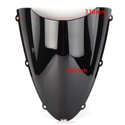 Windshield for Kawasaki Ninja ZX6R ZX636 2005-2008 Silver